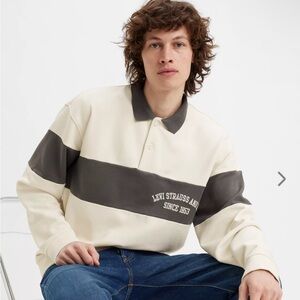 Levi's Archive Collared Crew Shirt (Sweatshirt)
